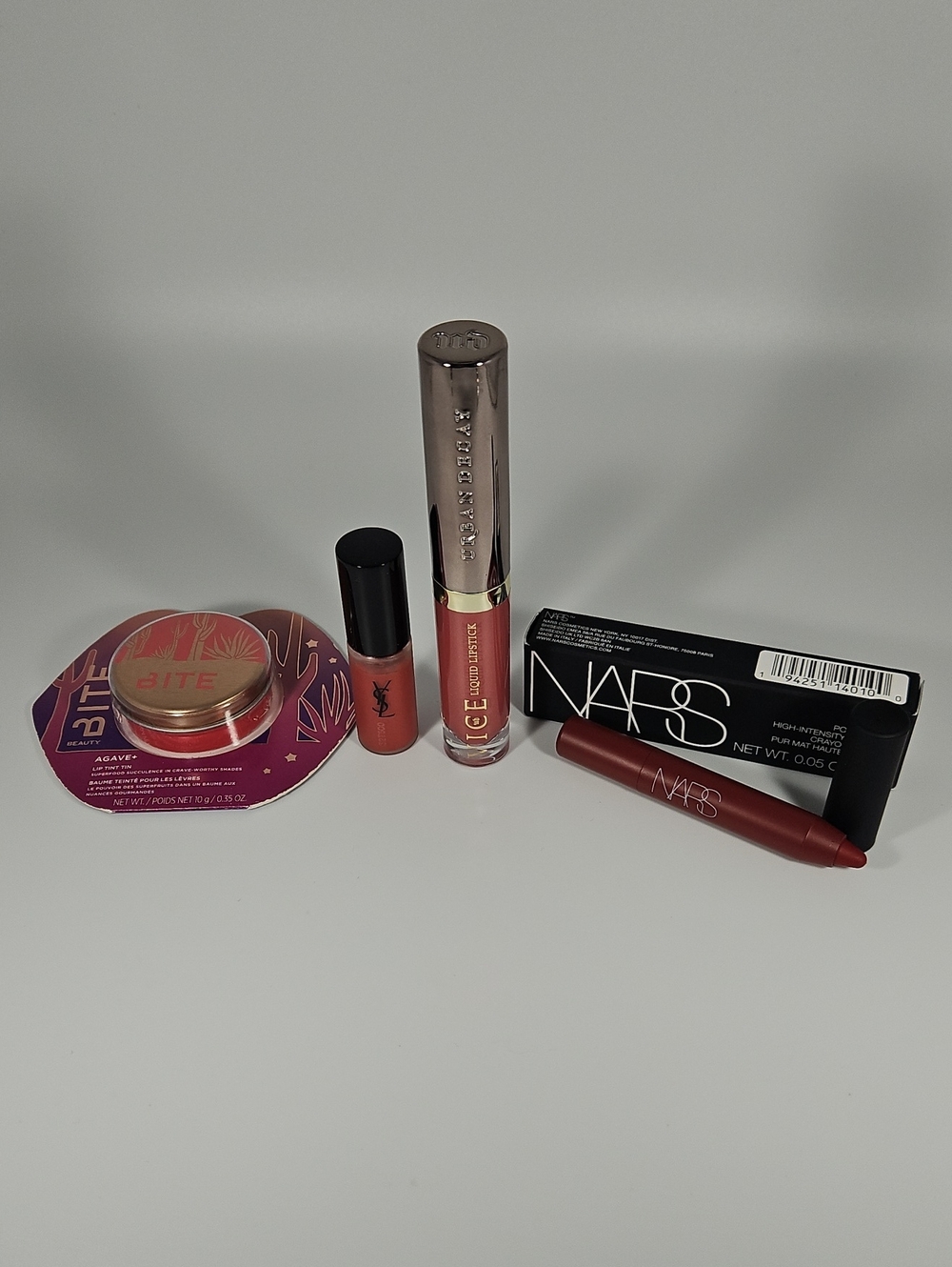 Nude Rose Lippie Lot (2 FULL-SIZES & 2 DELUXE SAMPLE-SIZES)